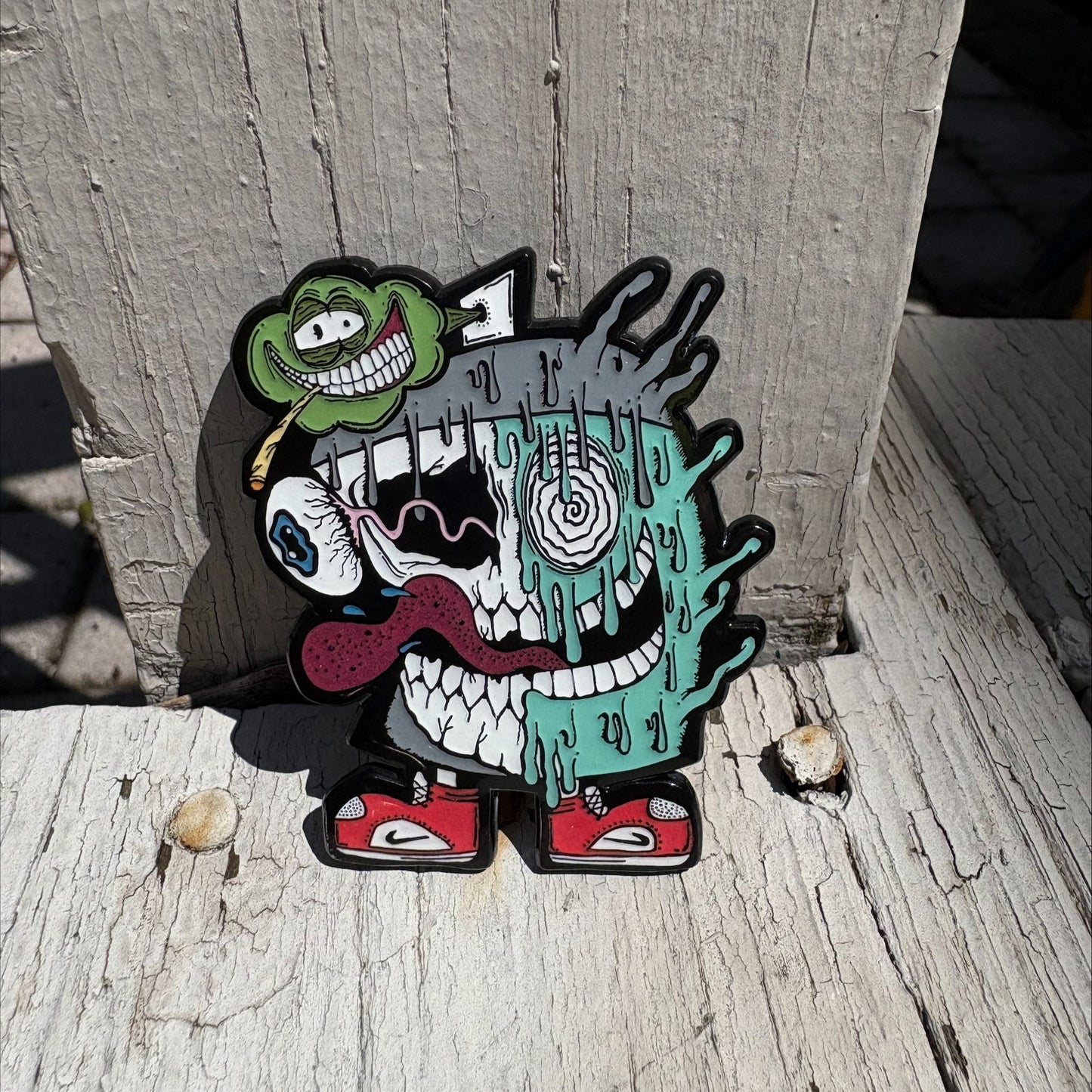 Spray Can Man Pin - Andy Cox