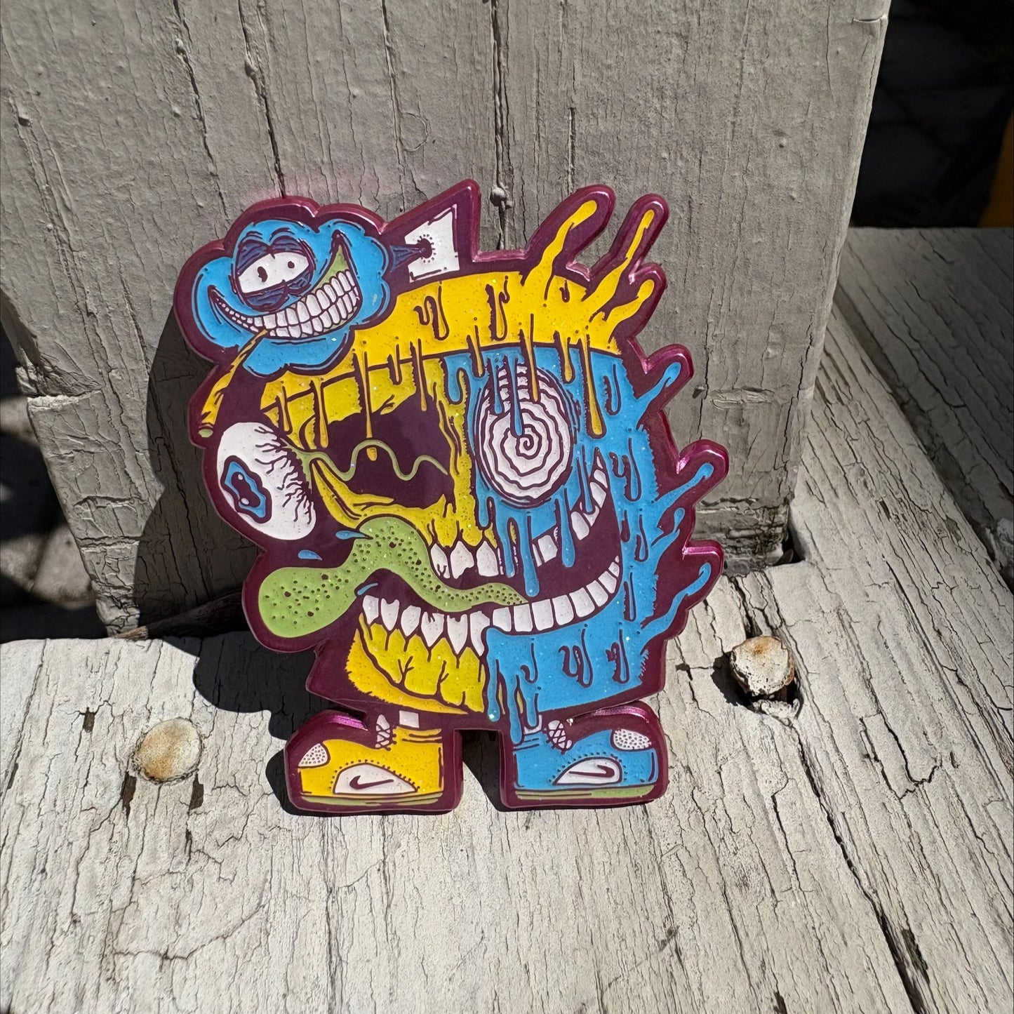 Spray Can Man Pin - Andy Cox