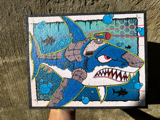 "Freakin' Laser Beams" Moodmat - Andy Cox