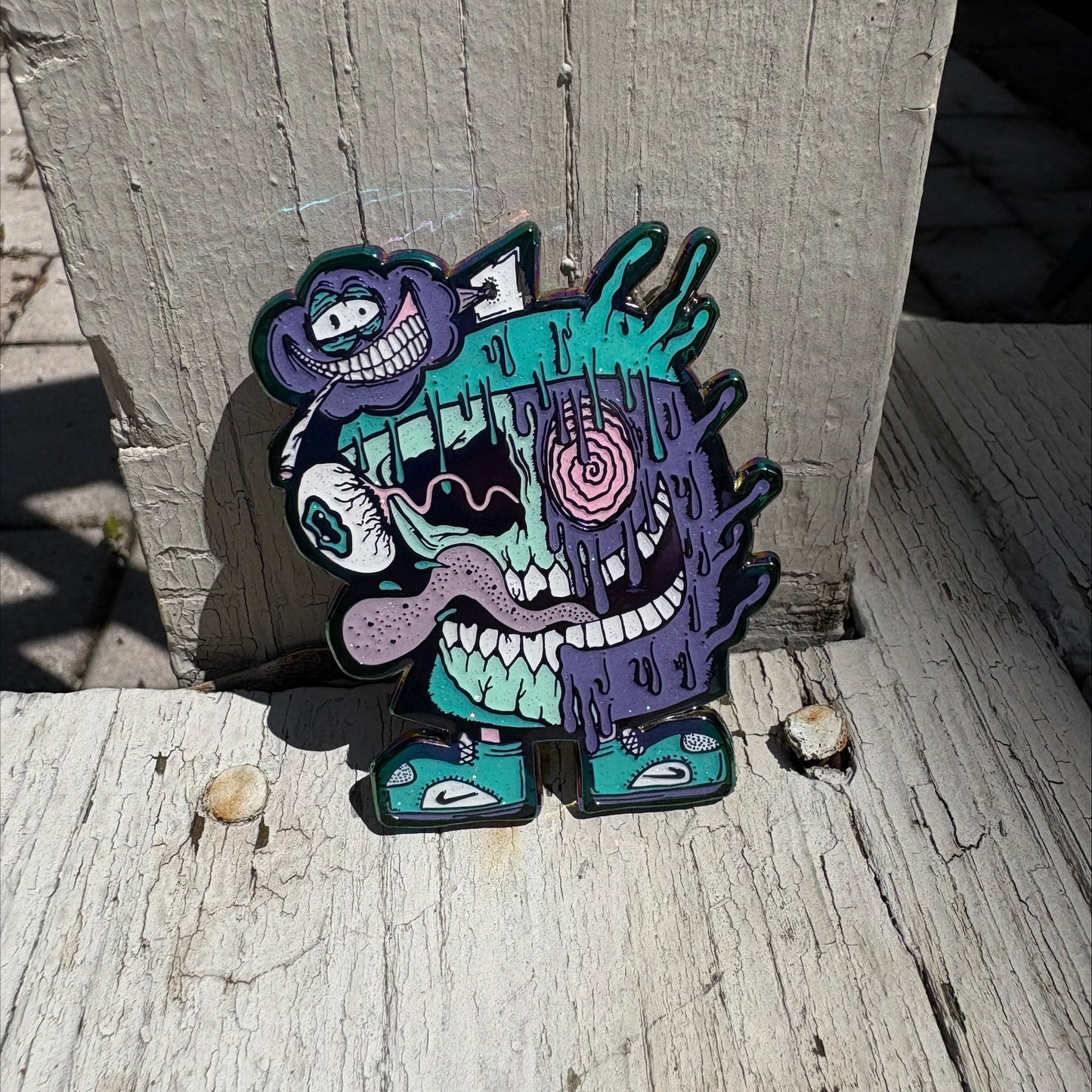 Spray Can Man Pin - Andy Cox