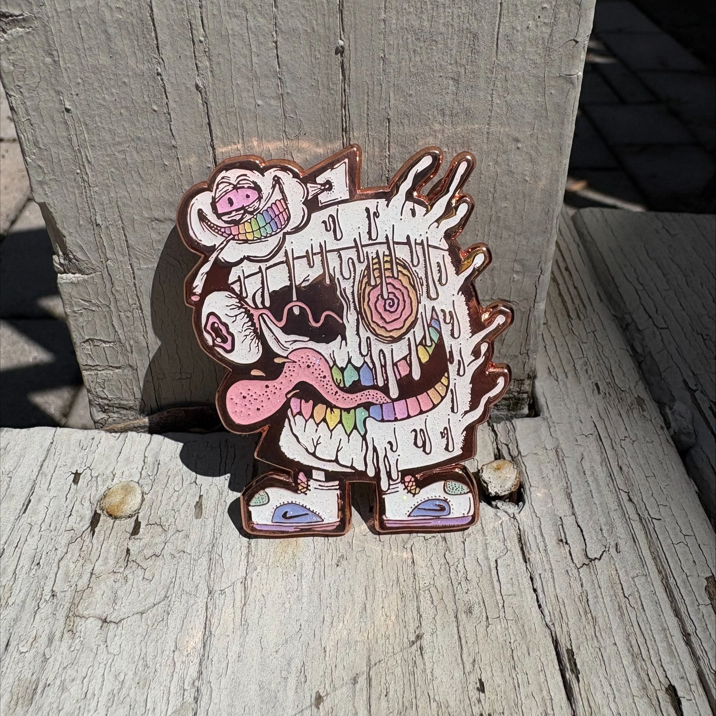 Spray Can Man Pin - Andy Cox
