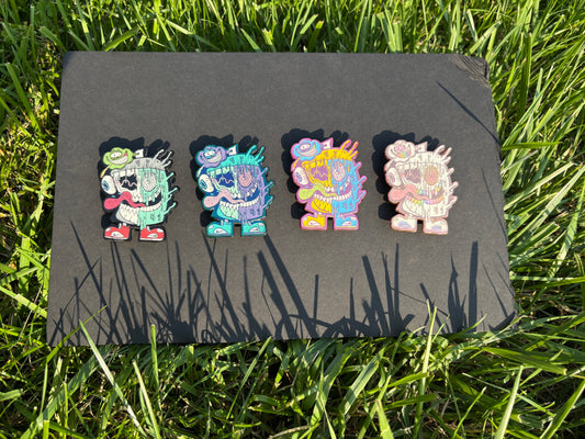 Spray Can Man Pin FULL SET - Andy Cox