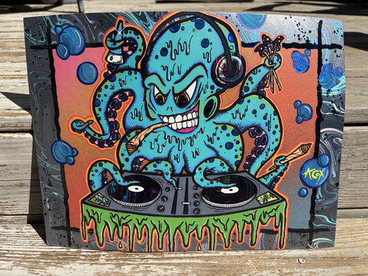 "OctoDJ" Foil - Andy Cox