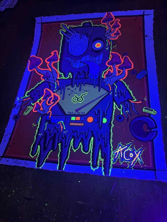 Lego Shroom Bloom Print - Andy Cox